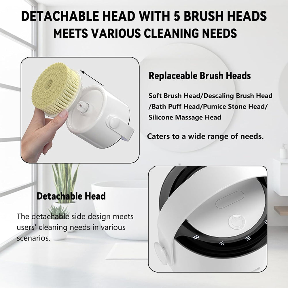 BathiSpyn Electric Shower Brush