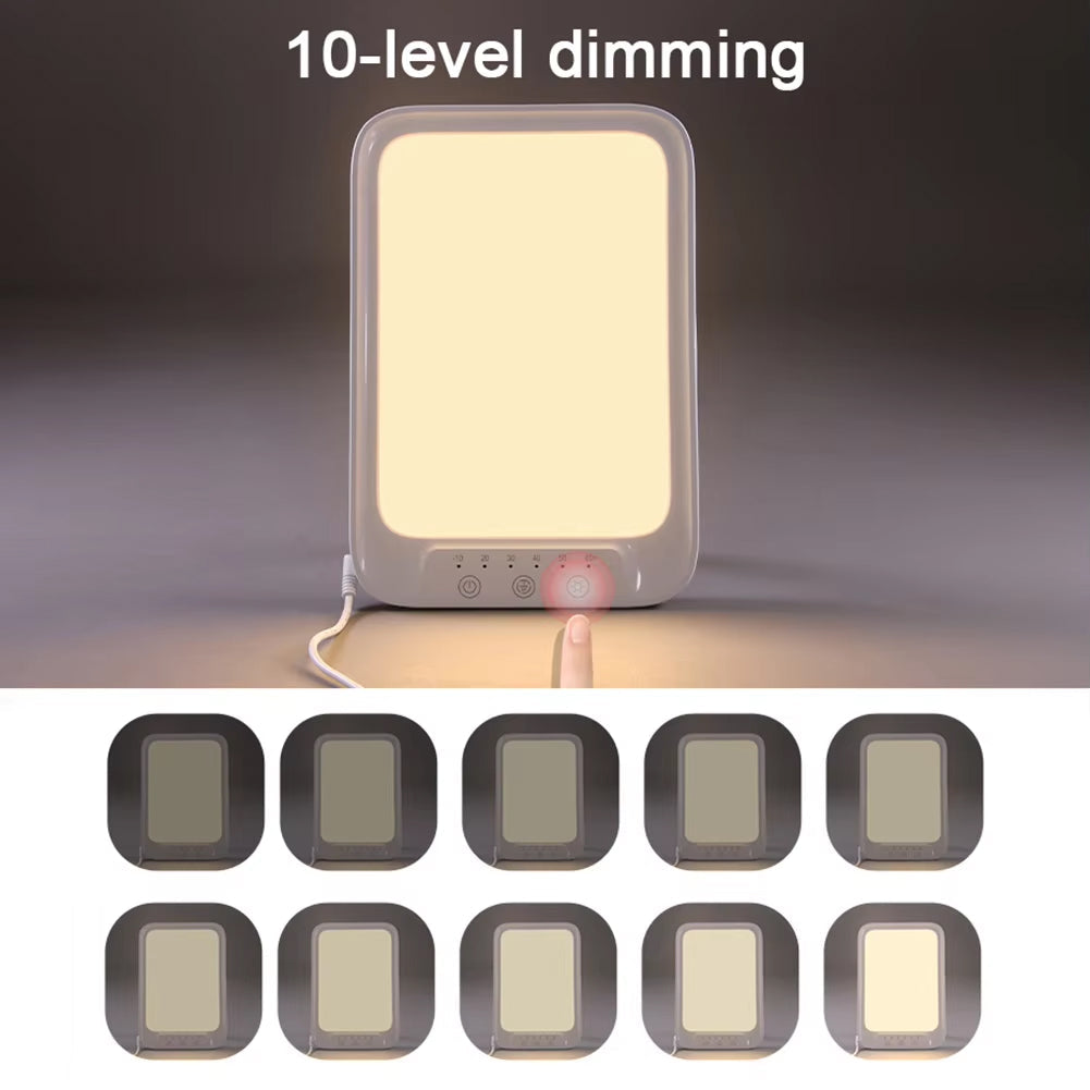 AethGlow UV-Free SAD Light Therapy Lamp for Energy and Focus