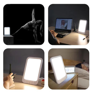 AethGlow UV-Free SAD Light Therapy Lamp for Energy and Focus