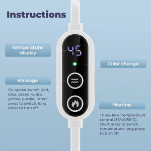 AizeNoras Heated Eye Mask for Dry Eyes & Sleep