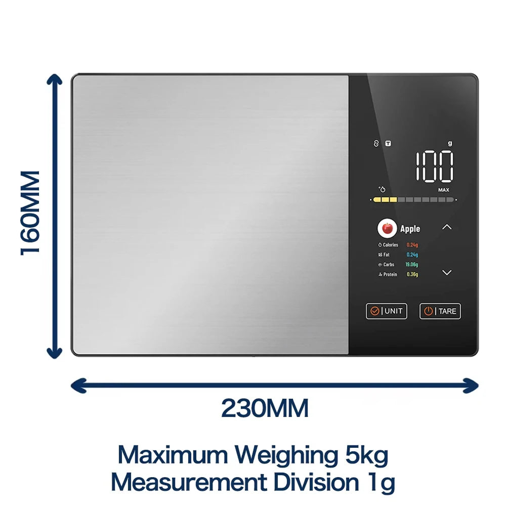 CalyxRhi Smart Food Scale