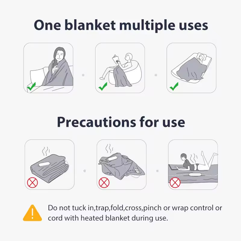 Cuzieshy - Small Heated Blanket For Your Bedroom