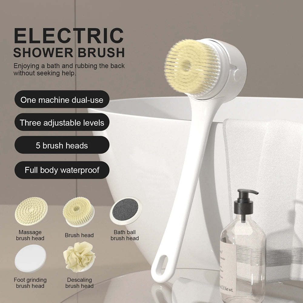 BathiSpyn Electric Shower Brush