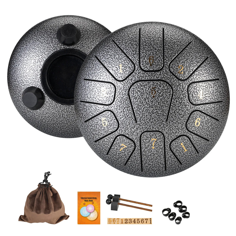 LunaRissi Steel Tongue Drum