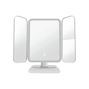 MinaViax Tri-Fold LED Makeup Mirror