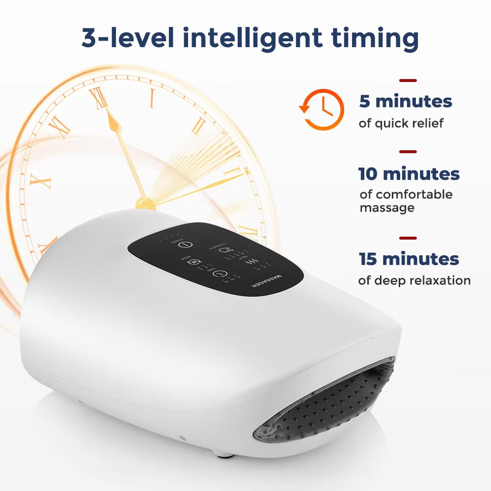 Palmoraf Hand Massager with Heat and Compression