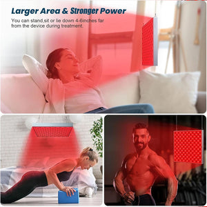 RubyVoxe Red Light Therapy Panel