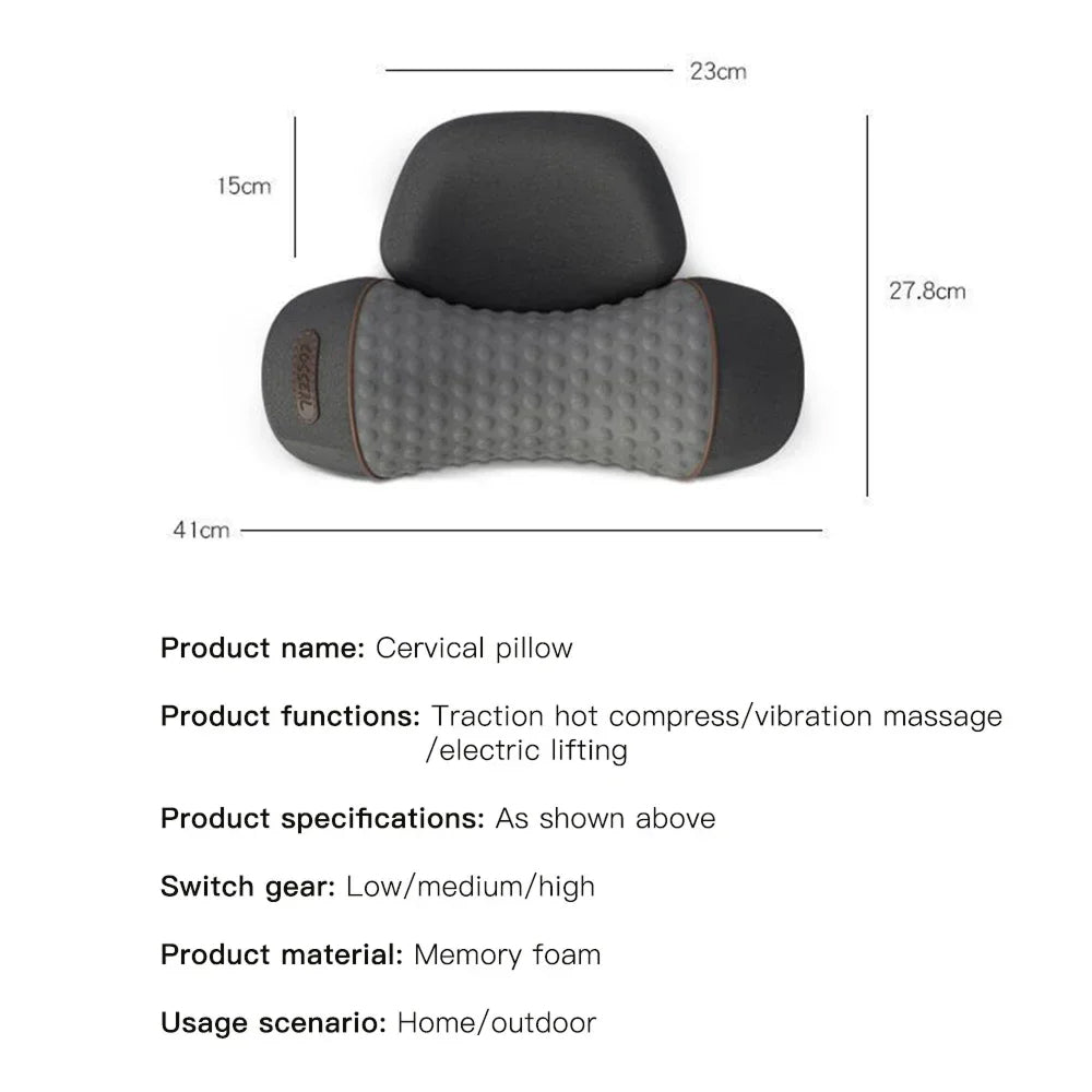 Soothexy Massage Pillow for Neck Relief and Traction