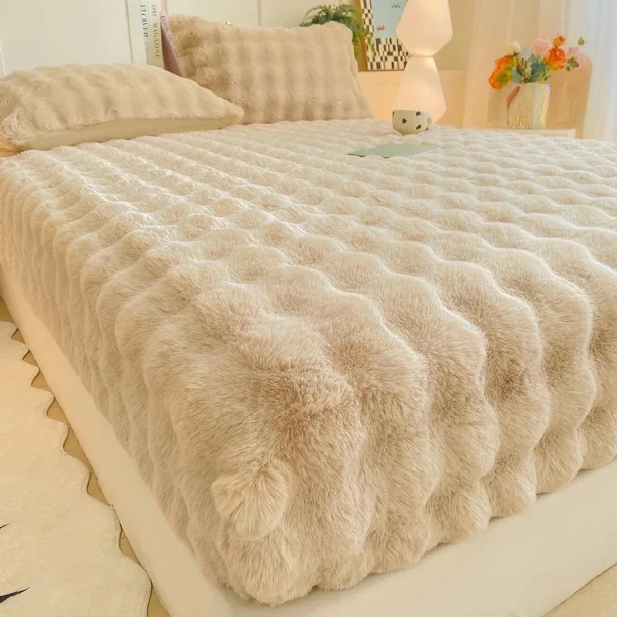 ZephieLyn Fluffy Fitted Bed Sheet