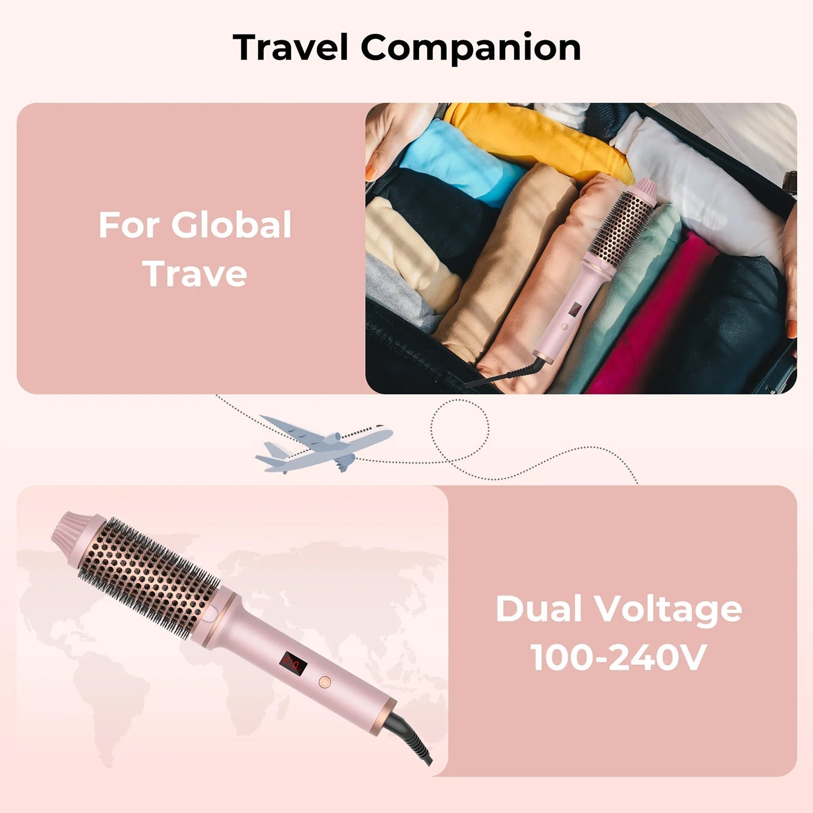 VeloxVibe Hair Styling Brush