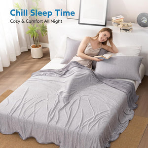AeroFrosti cooling comforter with Arc-Chill fabric