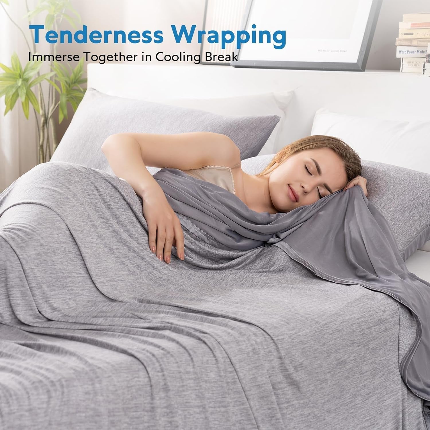 AeroFrosti cooling comforter with Arc-Chill fabric