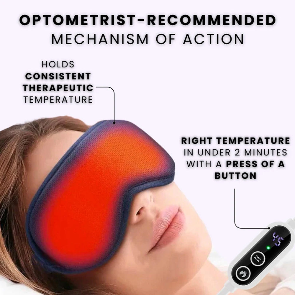 AizeNoras Heated Eye Mask for Dry Eyes & Sleep