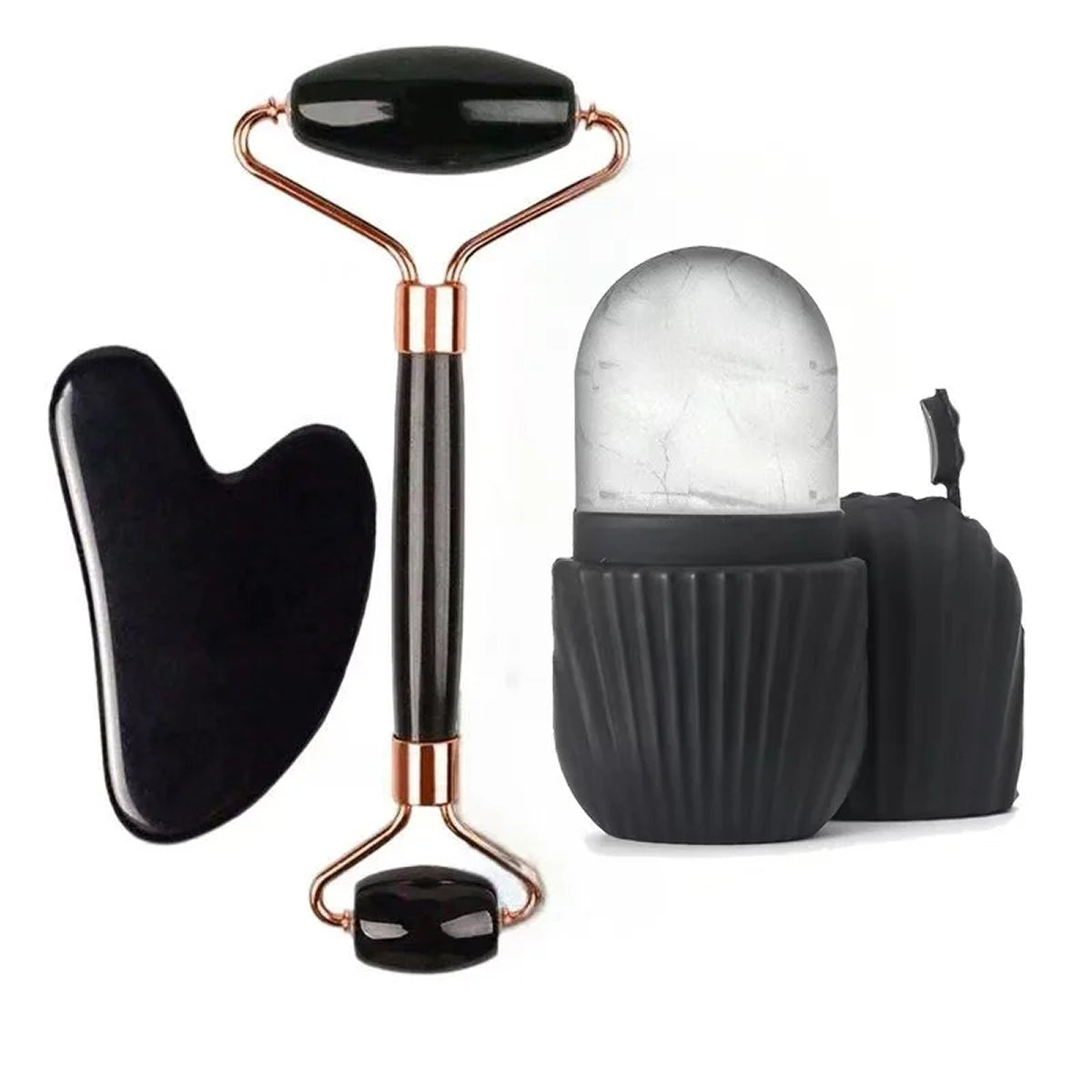 CrysiKa Face Ice Roller Set
