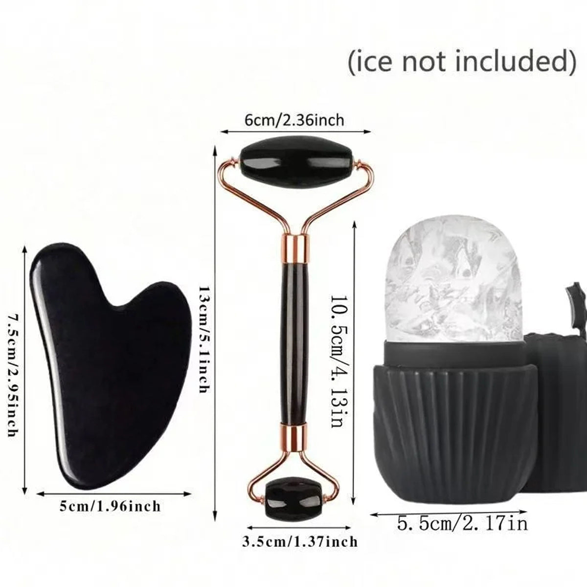 CrysiKa Face Ice Roller Set