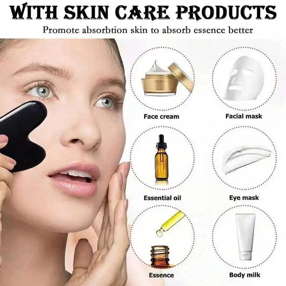 CrysiKa Face Ice Roller Set
