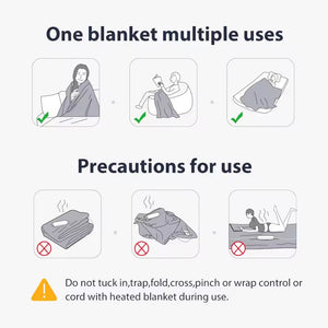 Cuzieshy - Small Heated Blanket For Your Bedroom