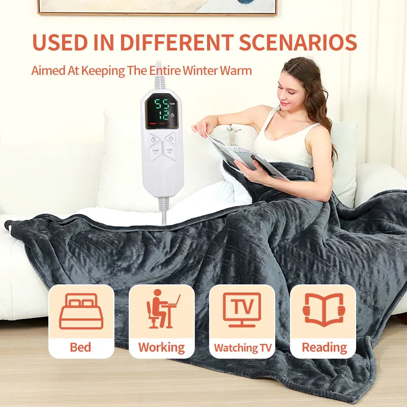 Cuzieshy - Small Heated Blanket For Your Bedroom