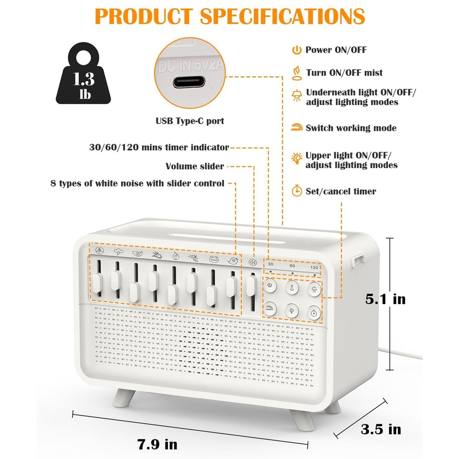 EryHush - Sleep Sound Machine For A Quiet Sleep