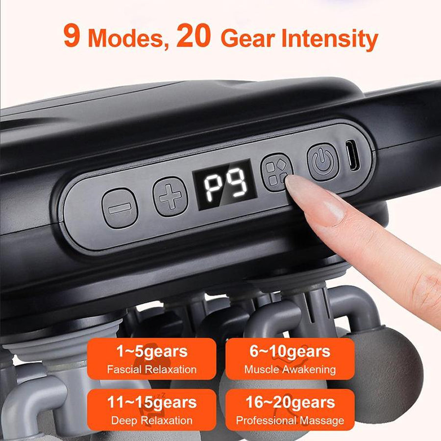 FlekSilia 16-Head Fascia Massager