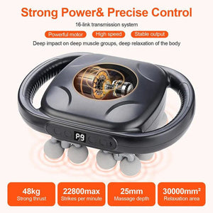 FlekSilia 16-Head Fascia Massager