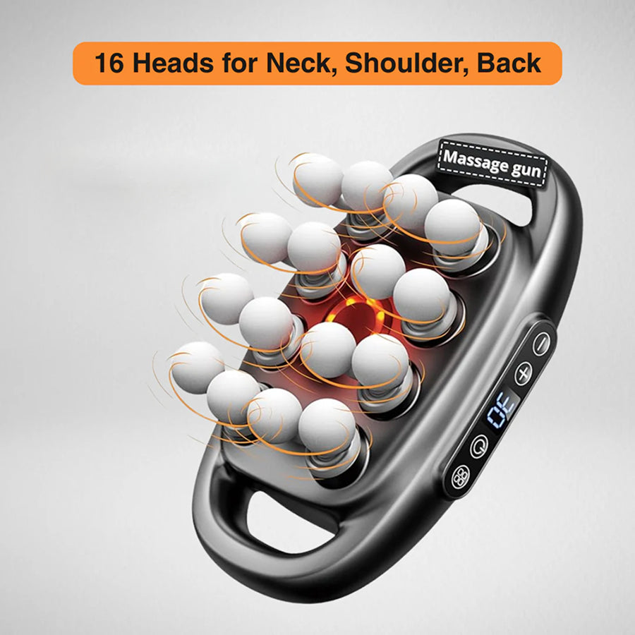 FlekSilia 16-Head Fascia Massager