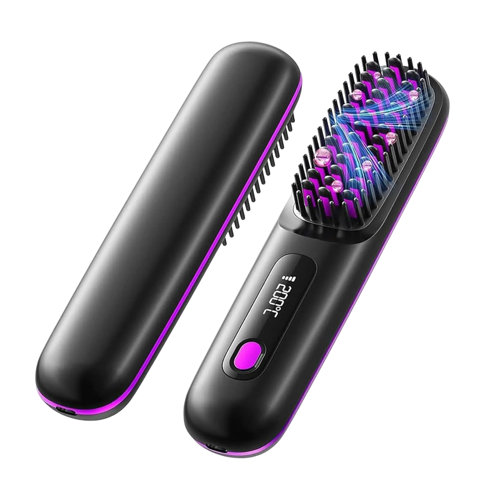 GloxyComb Cordless Straightening Brush