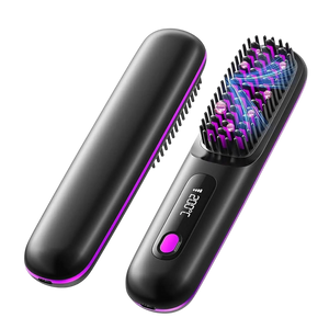 GloxyComb Cordless Straightening Brush