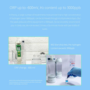 HydroSpak Hydrogen Water Bottle