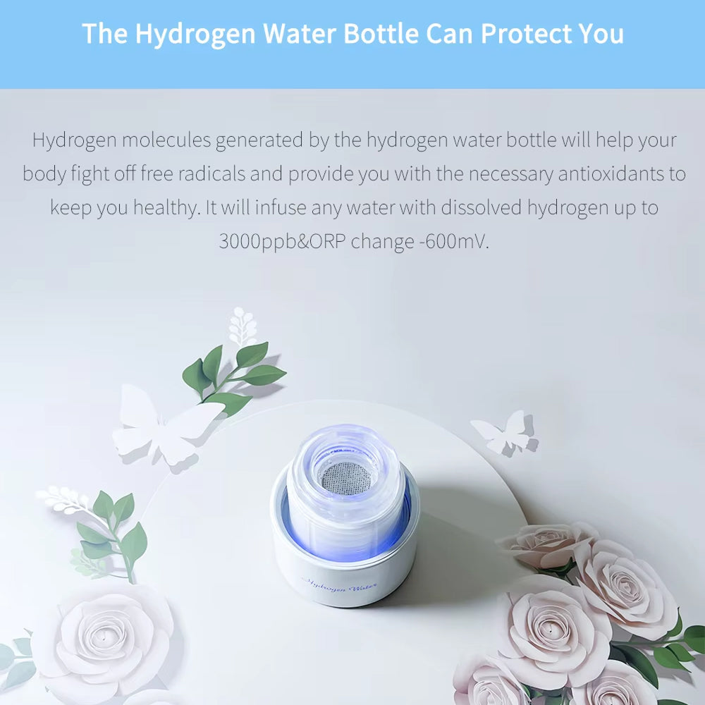 HydroSpak Hydrogen Water Bottle