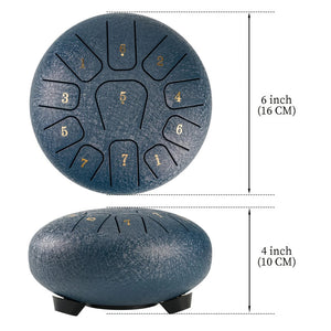 LunaRissi Steel Tongue Drum