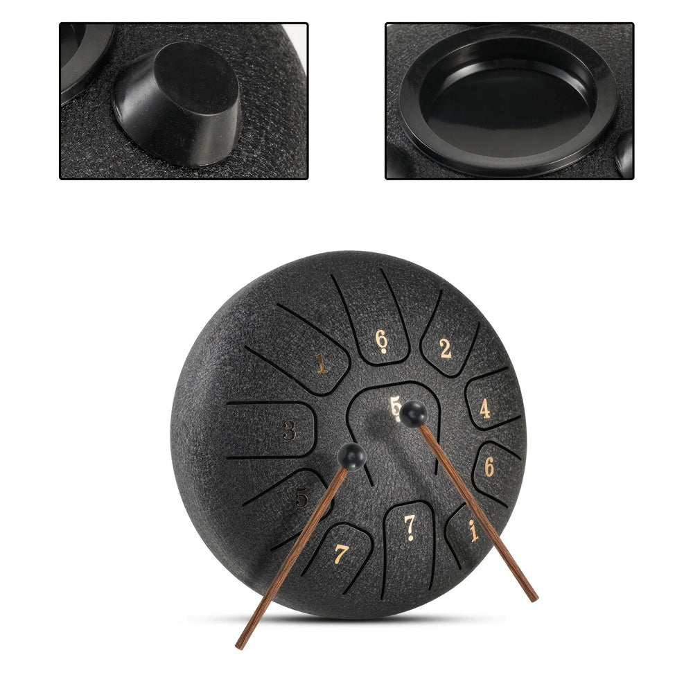 LunaRissi Steel Tongue Drum