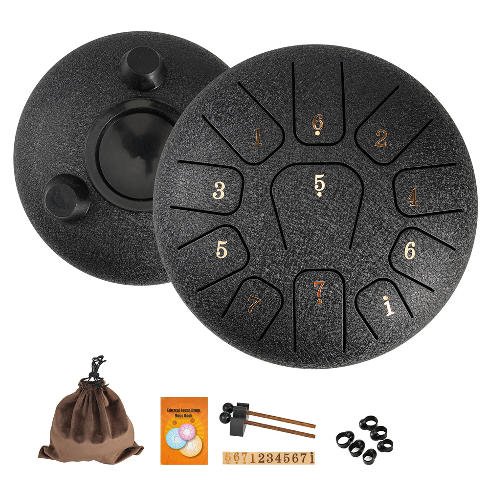 LunaRissi Steel Tongue Drum