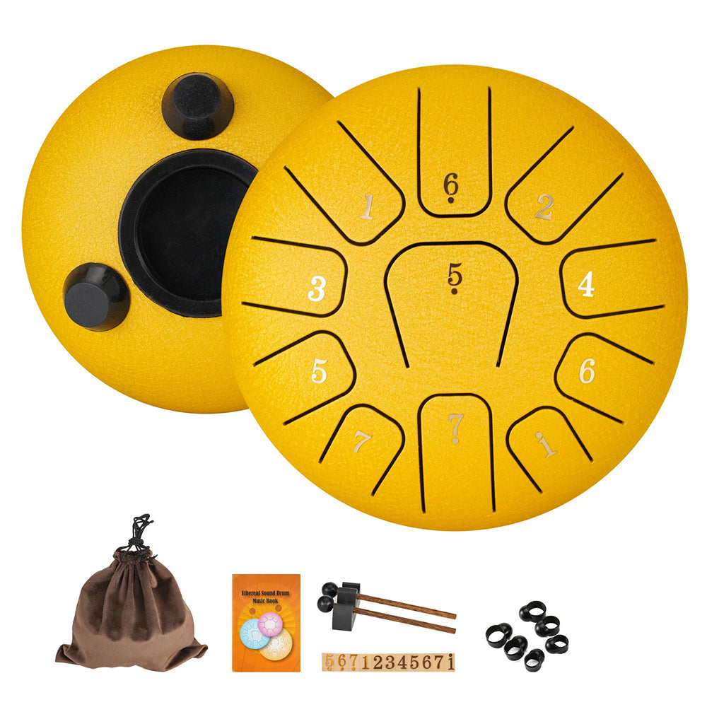 LunaRissi Steel Tongue Drum