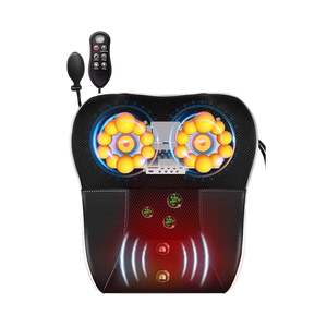 NeckoNova Deep Tissue Heated Massage Pillow for Neck and Back Relief