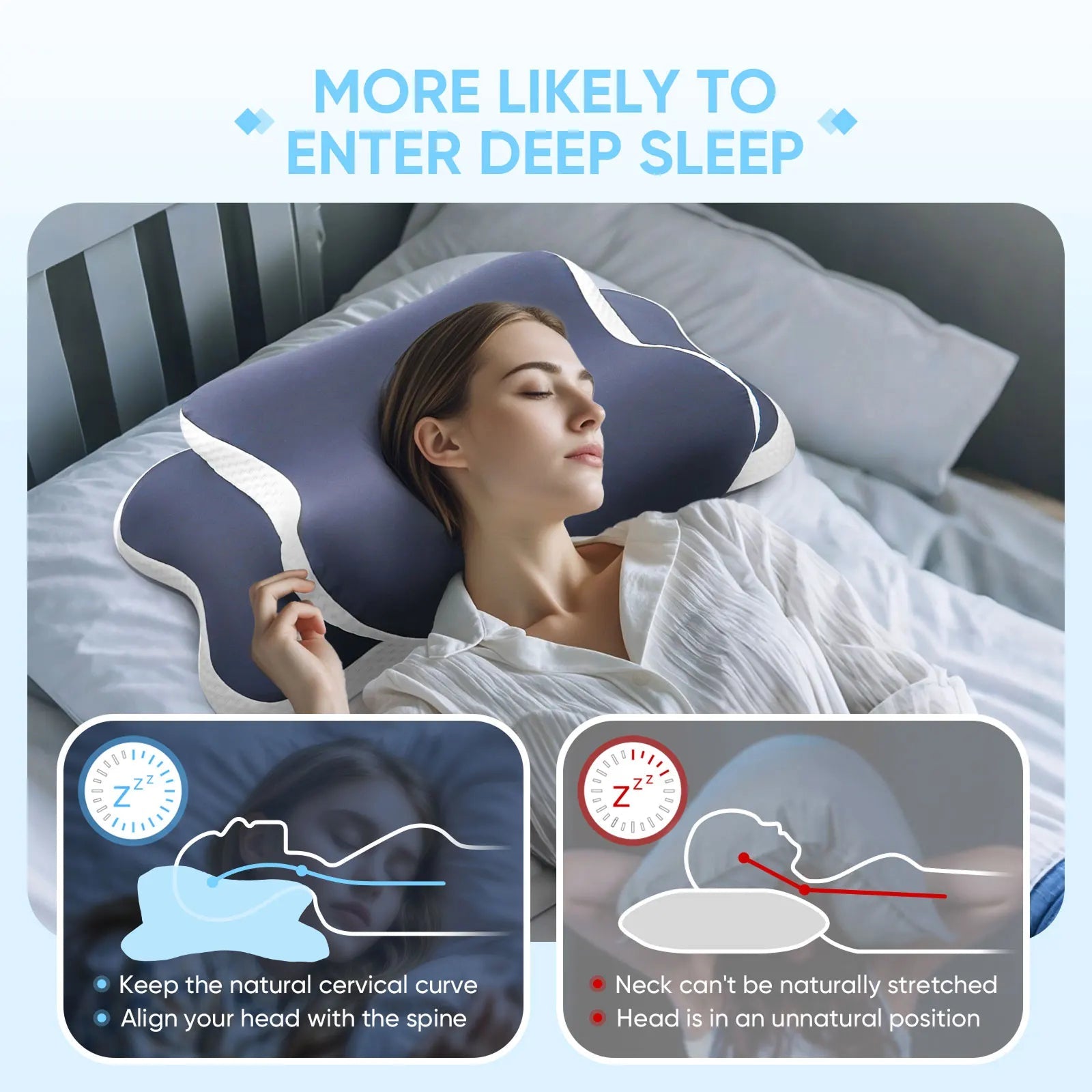 OrthoLuxie Cervical Pillow