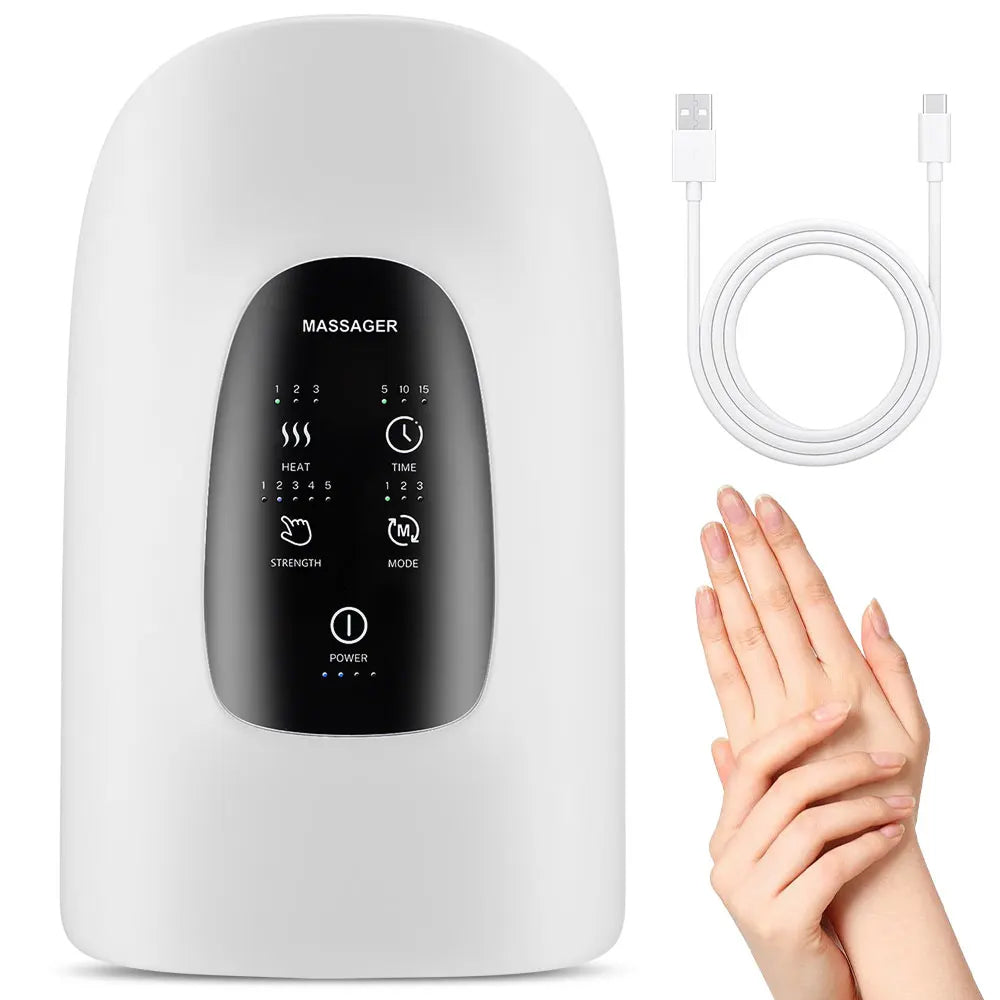 Palmoraf Hand Massager with Heat and Compression