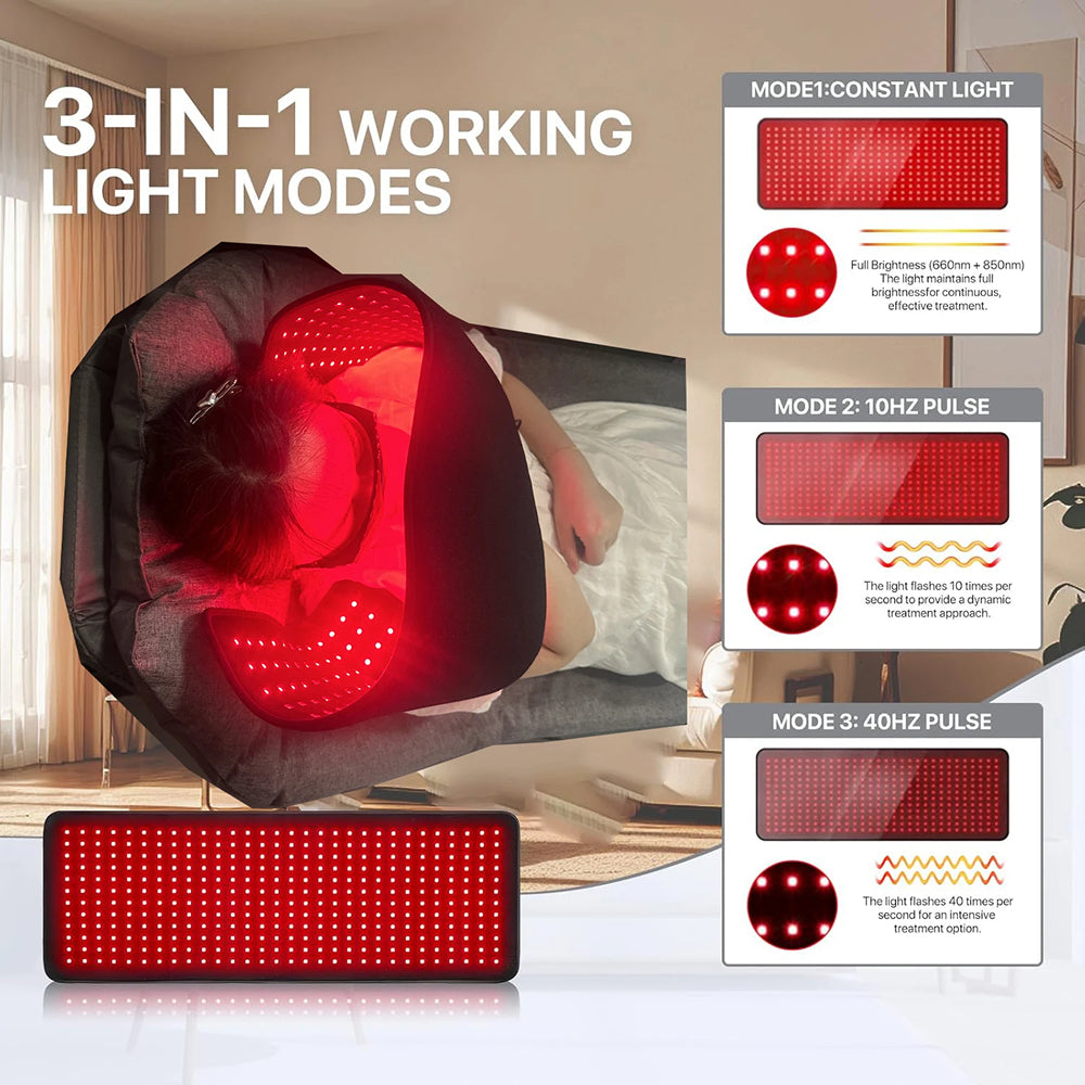 PrisiaMex Red Light Therapy Belt