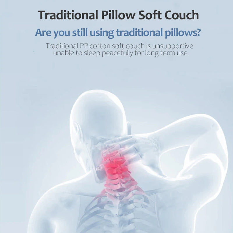 SlipiKool Gel Cooling Memory Foam Pillow for Neck Pain & Hot Sleepers