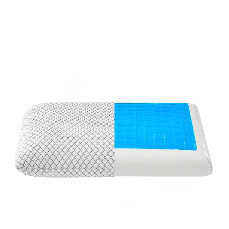 SlipiKool Gel Cooling Memory Foam Pillow for Neck Pain & Hot Sleepers