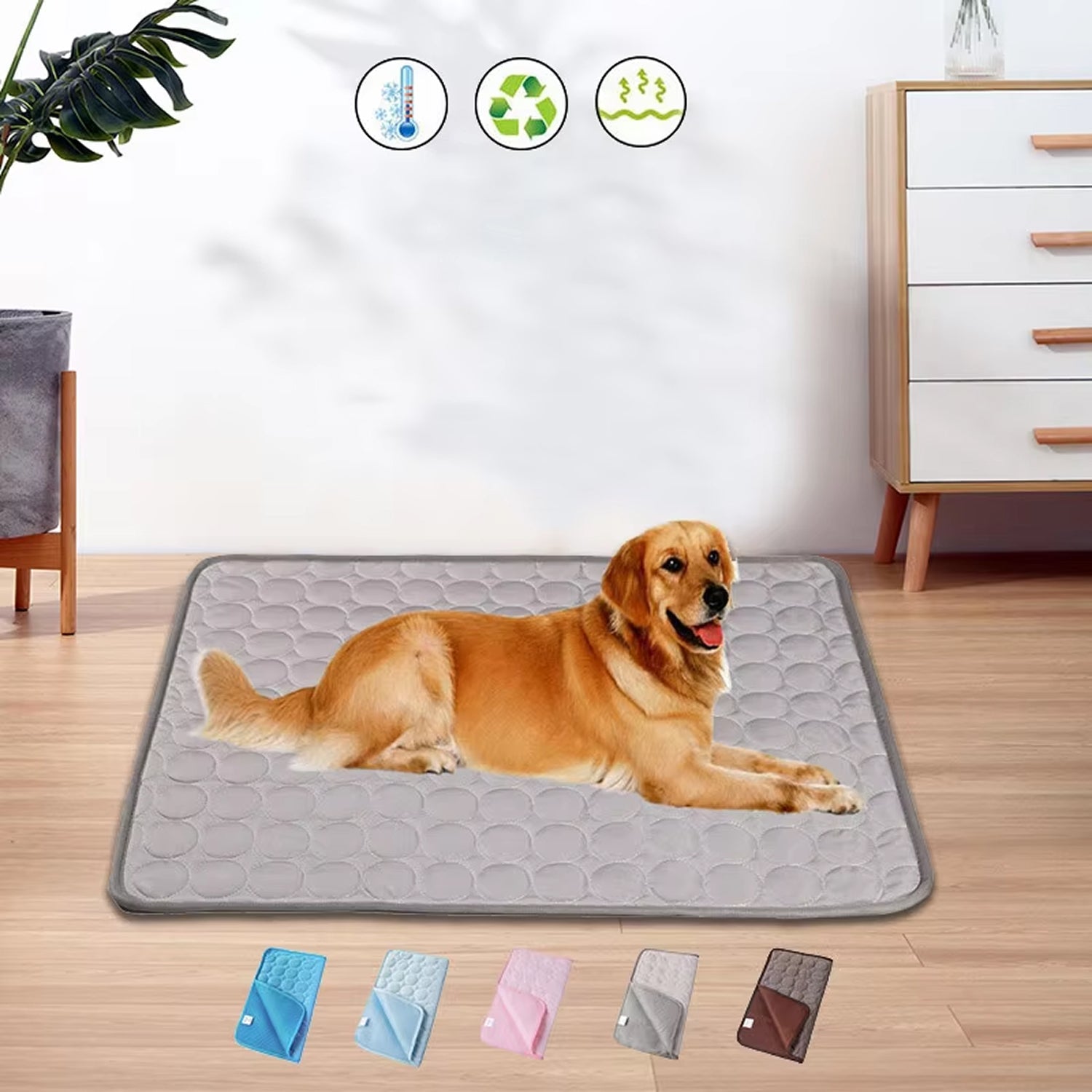 Snoopelsa Pet Cooling Gel Mat for Dogs and Cats