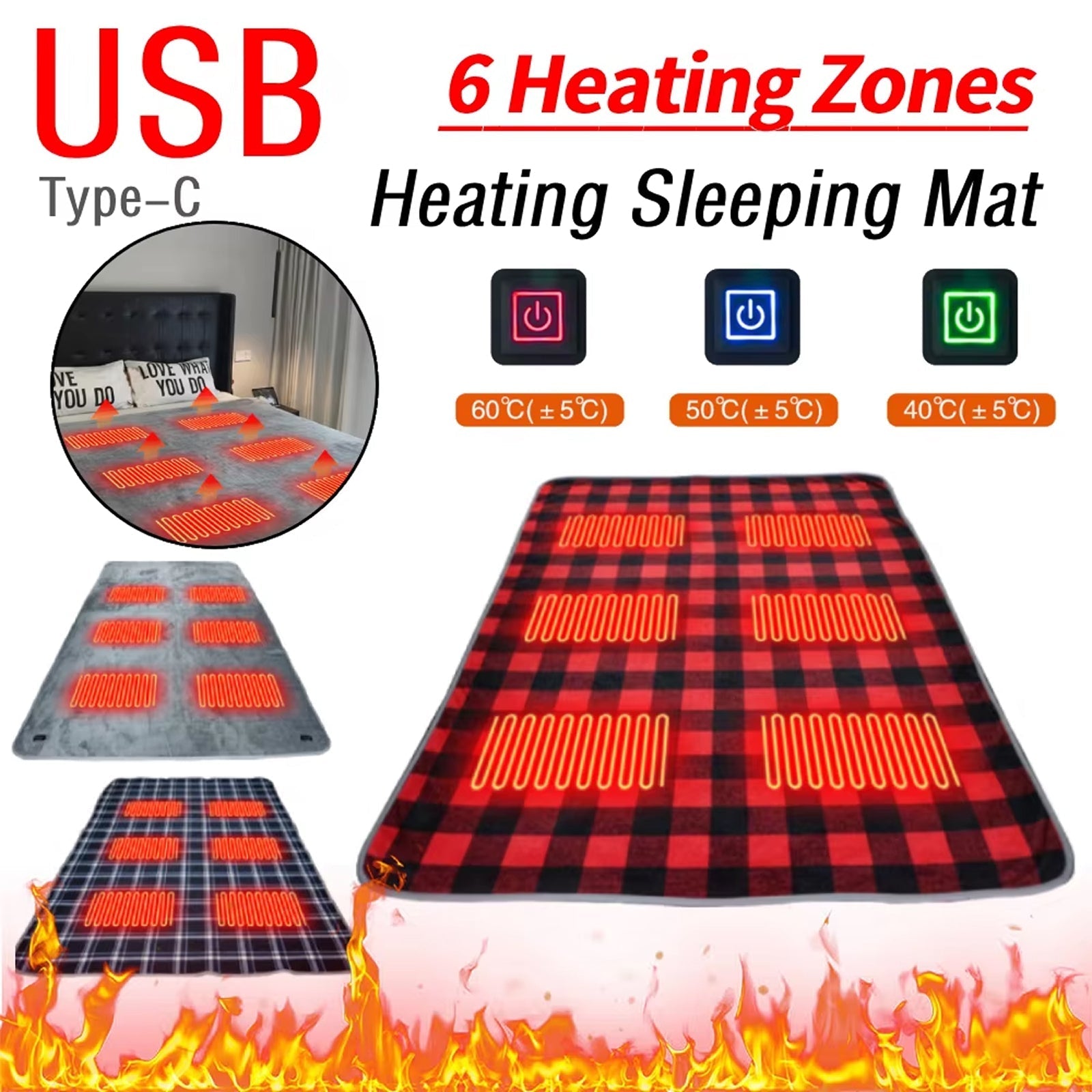 SnoozieWarm - Heated Bed Sheet For Good Nights