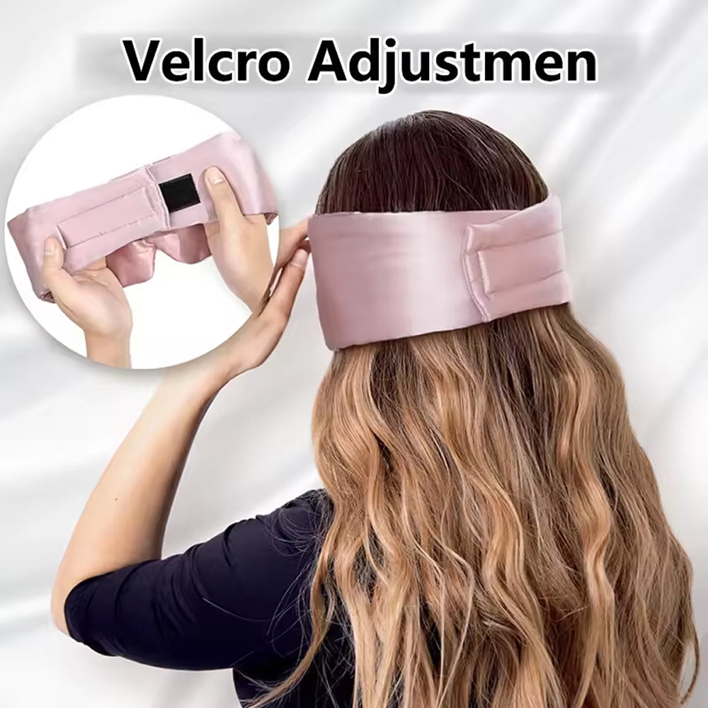 Snoozyxe 100% Blackout Silk Sleep Mask for Side Sleepers