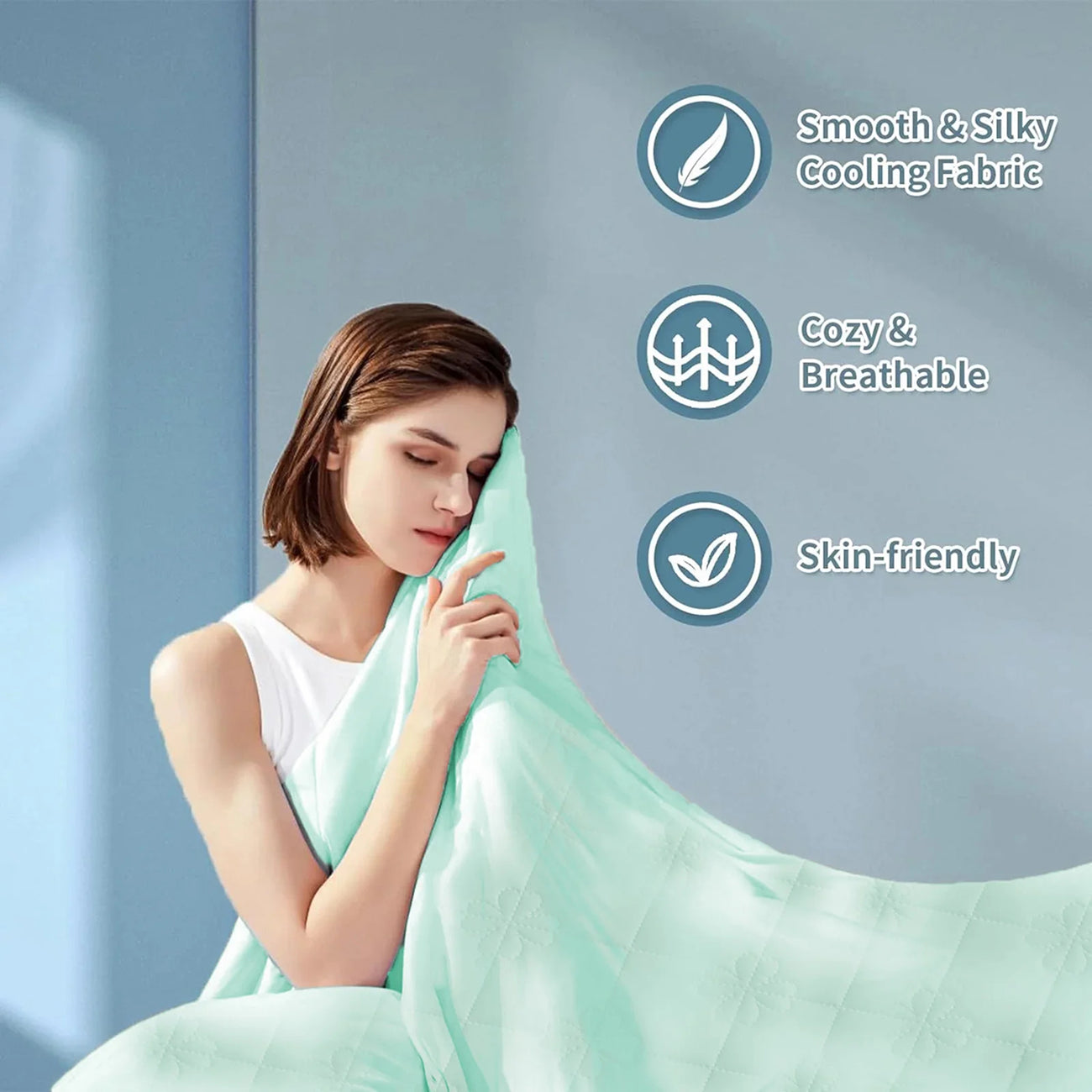 SomnaKool - Cooling Blanket For A Summer Sleep