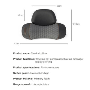 Soothexy Massage Pillow for Neck Relief and Traction