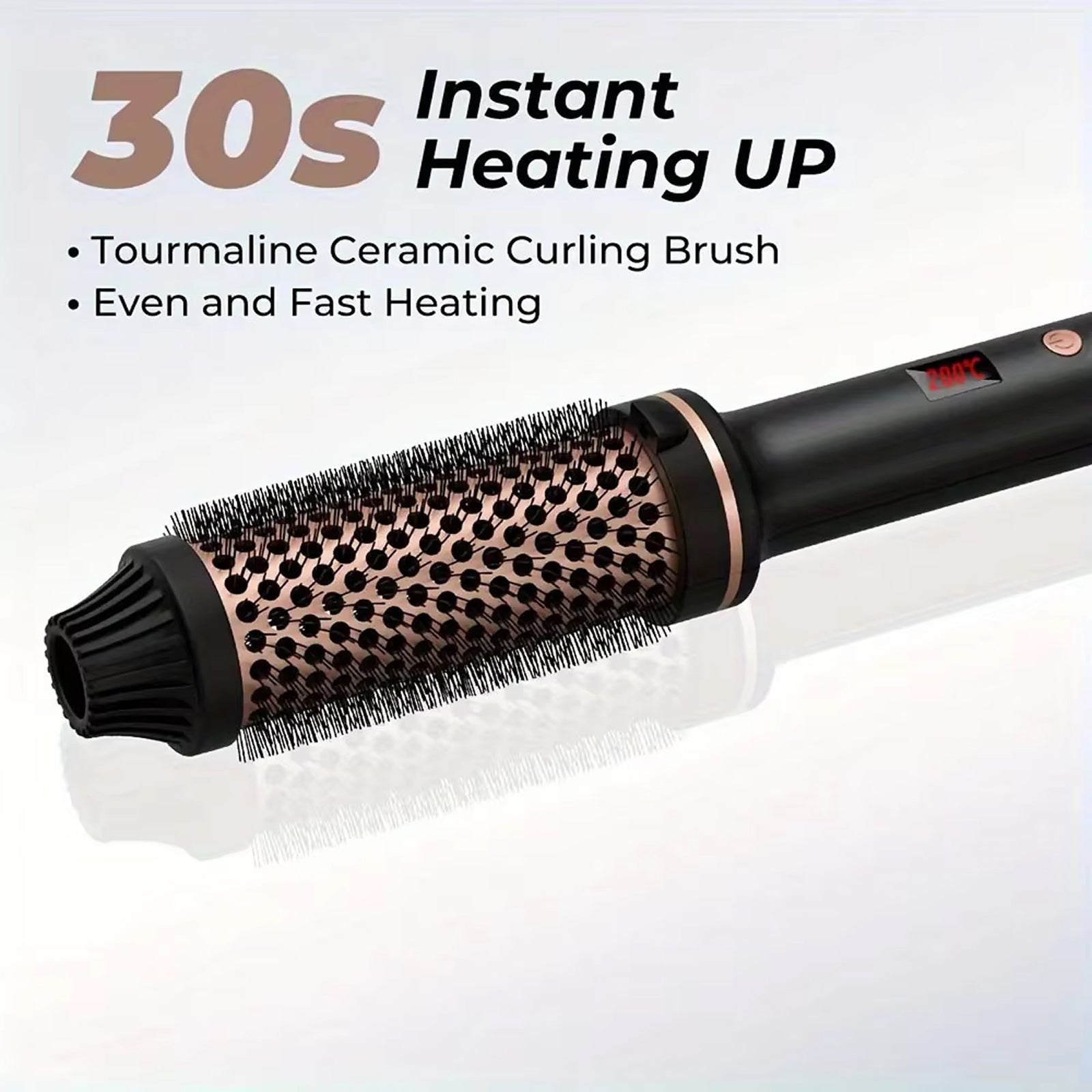 VeloxVibe Heated Brush