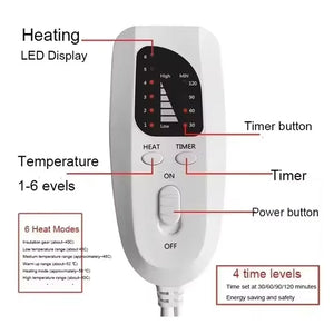 WarmNesto - Heated Pad For Sleeping