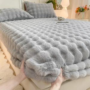 ZephieLyn Fluffy Fitted Bed Sheet