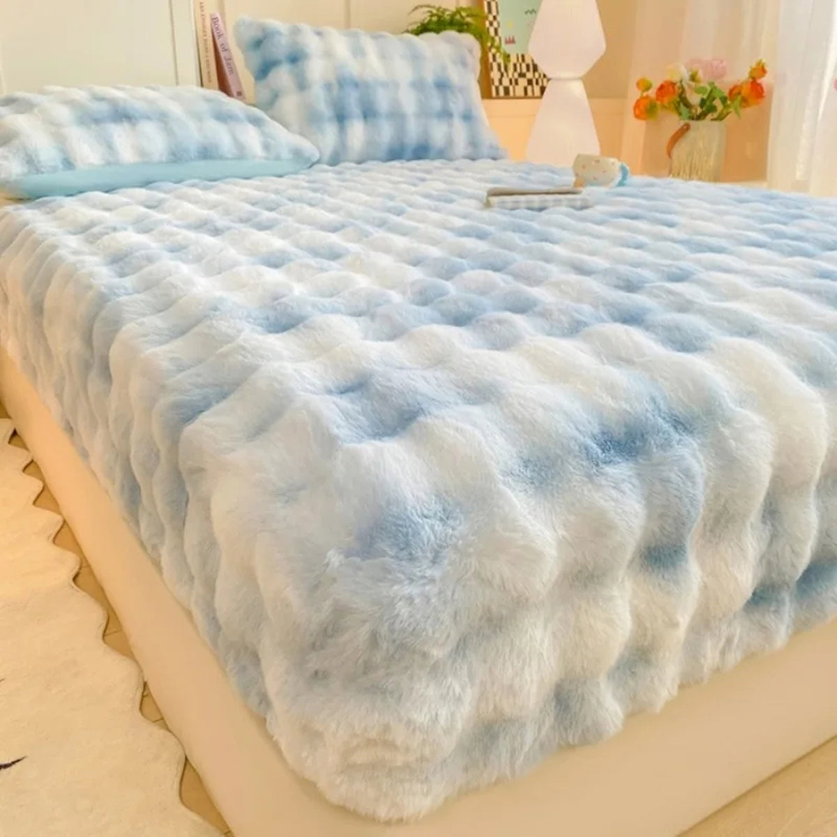 ZephieLyn Fluffy Fitted Bed Sheet
