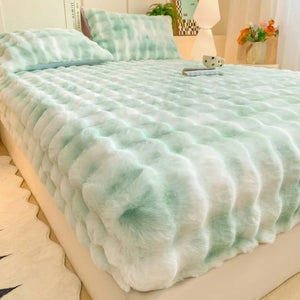 ZephieLyn Fluffy Fitted Bed Sheet